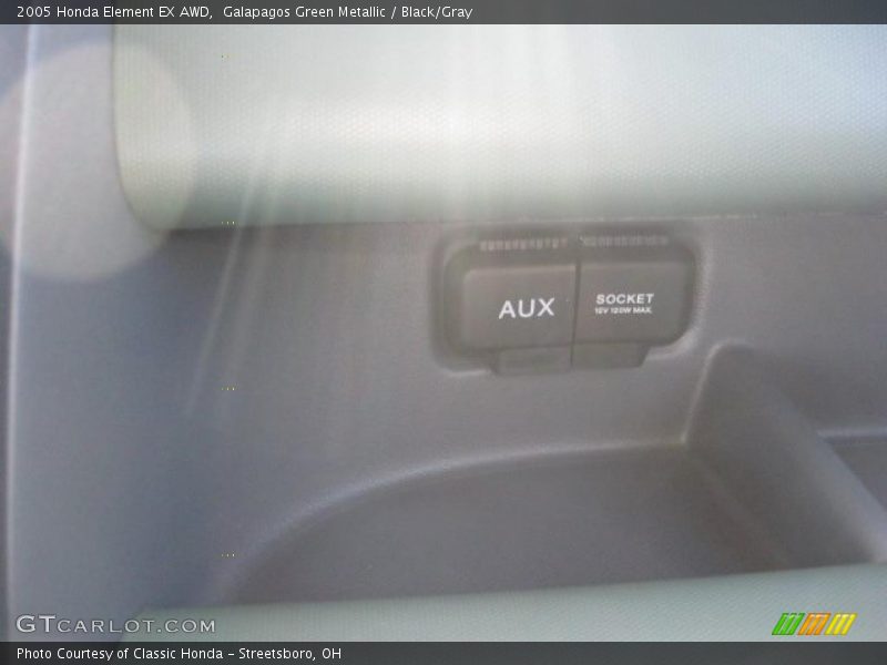 Galapagos Green Metallic / Black/Gray 2005 Honda Element EX AWD