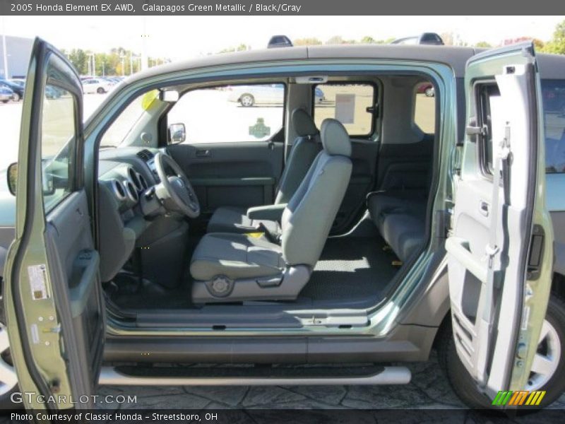 Galapagos Green Metallic / Black/Gray 2005 Honda Element EX AWD