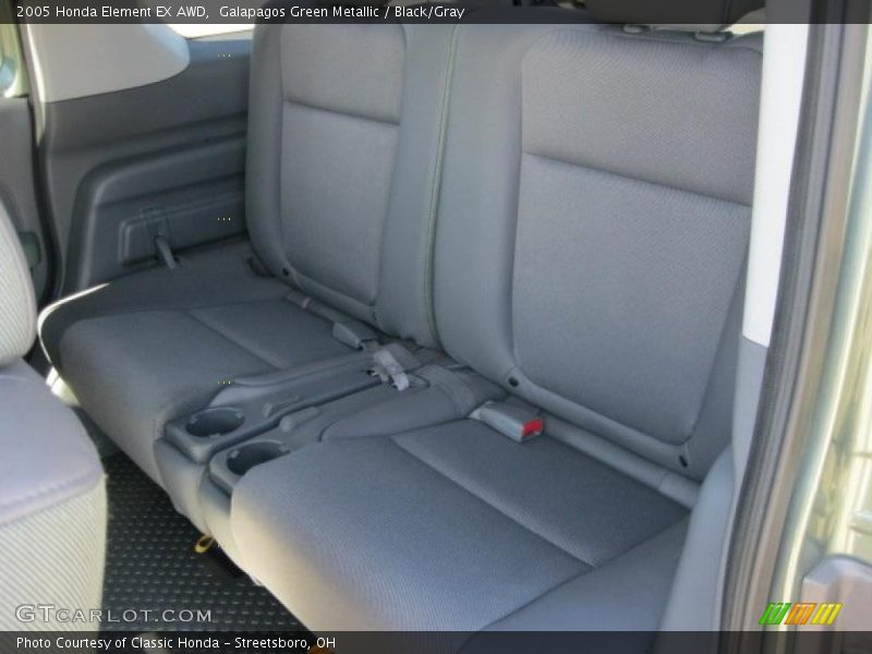Galapagos Green Metallic / Black/Gray 2005 Honda Element EX AWD