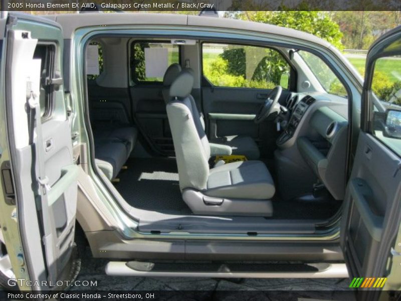 Galapagos Green Metallic / Black/Gray 2005 Honda Element EX AWD