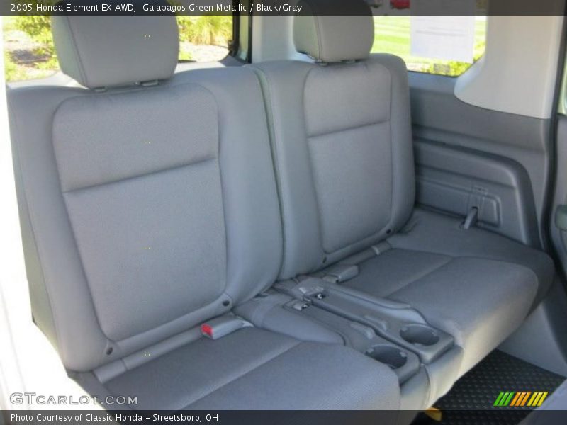 Galapagos Green Metallic / Black/Gray 2005 Honda Element EX AWD
