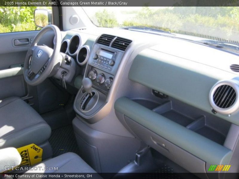 Galapagos Green Metallic / Black/Gray 2005 Honda Element EX AWD