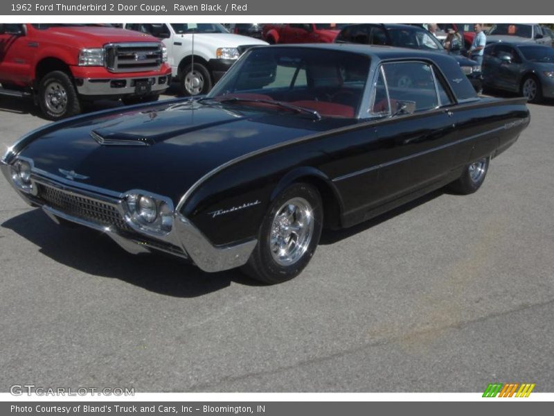 Raven Black / Red 1962 Ford Thunderbird 2 Door Coupe