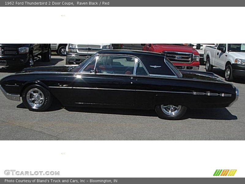 Raven Black / Red 1962 Ford Thunderbird 2 Door Coupe