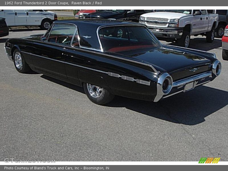 Raven Black / Red 1962 Ford Thunderbird 2 Door Coupe