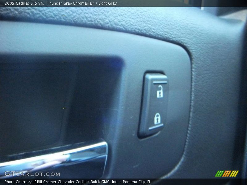 Thunder Gray ChromaFlair / Light Gray 2009 Cadillac STS V6
