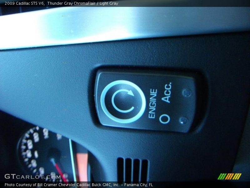 Thunder Gray ChromaFlair / Light Gray 2009 Cadillac STS V6