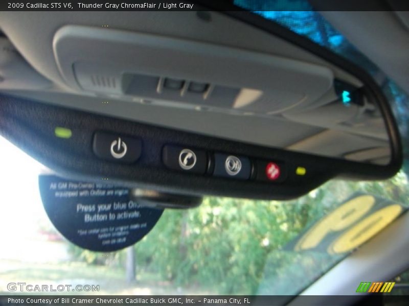 Thunder Gray ChromaFlair / Light Gray 2009 Cadillac STS V6