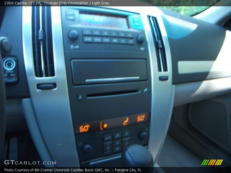 Thunder Gray ChromaFlair / Light Gray 2009 Cadillac STS V6