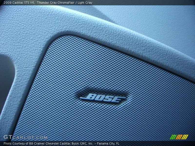 Thunder Gray ChromaFlair / Light Gray 2009 Cadillac STS V6