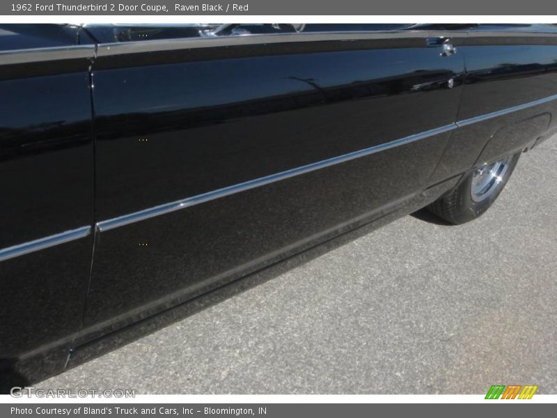 Raven Black / Red 1962 Ford Thunderbird 2 Door Coupe