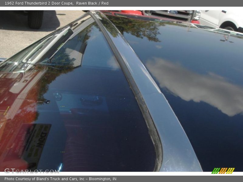 Raven Black / Red 1962 Ford Thunderbird 2 Door Coupe