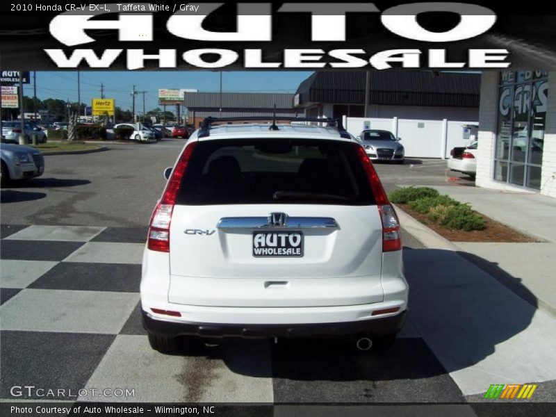 Taffeta White / Gray 2010 Honda CR-V EX-L