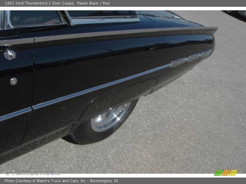 Raven Black / Red 1962 Ford Thunderbird 2 Door Coupe