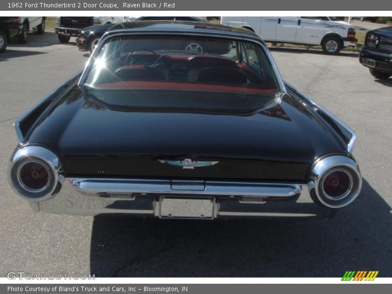 Raven Black / Red 1962 Ford Thunderbird 2 Door Coupe