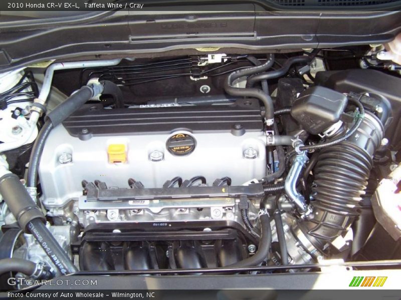Taffeta White / Gray 2010 Honda CR-V EX-L
