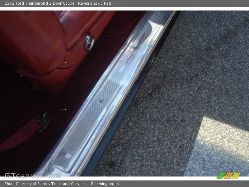 Raven Black / Red 1962 Ford Thunderbird 2 Door Coupe