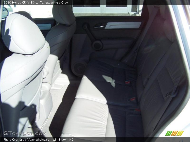 Taffeta White / Gray 2010 Honda CR-V EX-L