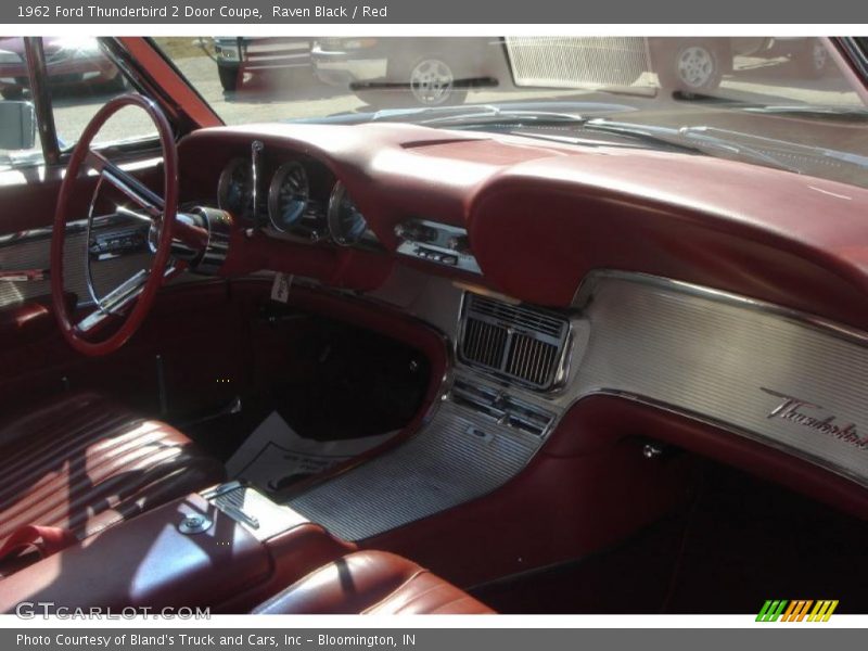 Raven Black / Red 1962 Ford Thunderbird 2 Door Coupe