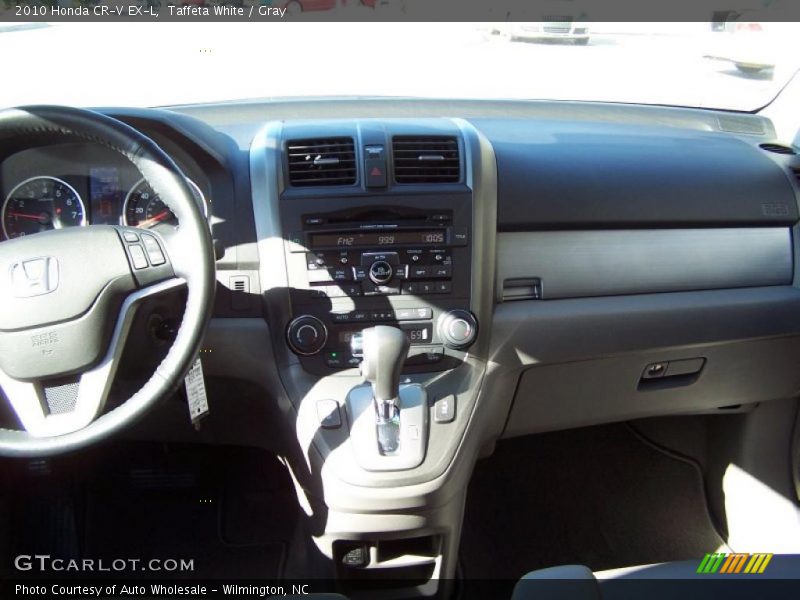 Taffeta White / Gray 2010 Honda CR-V EX-L