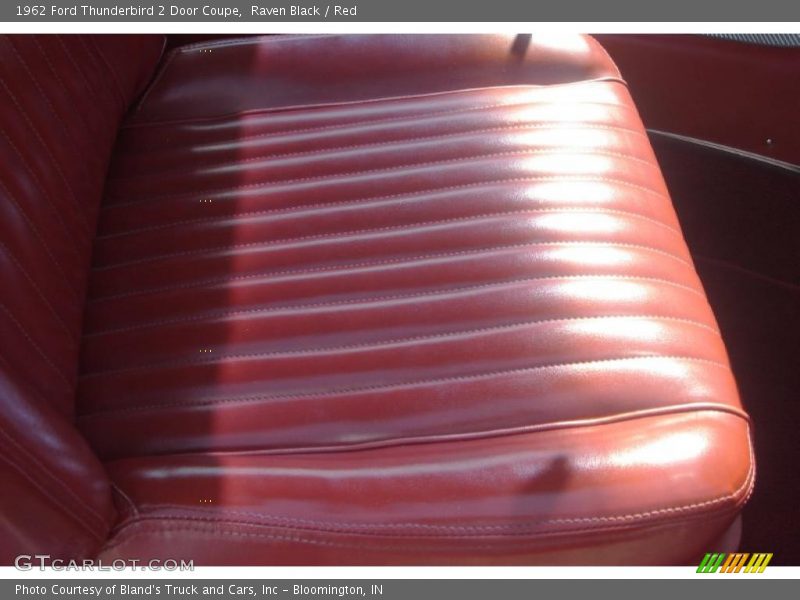 Raven Black / Red 1962 Ford Thunderbird 2 Door Coupe
