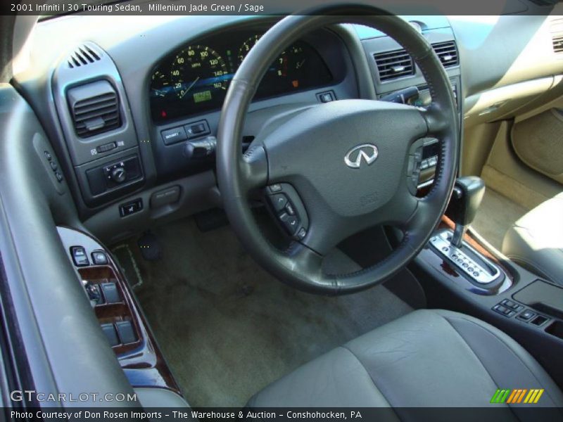 Millenium Jade Green / Sage 2001 Infiniti I 30 Touring Sedan