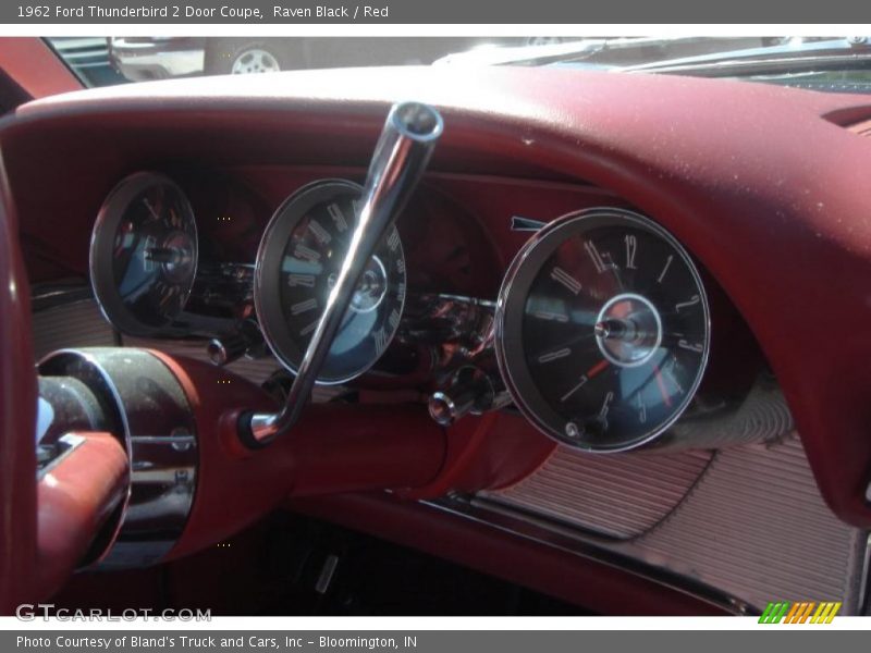 Raven Black / Red 1962 Ford Thunderbird 2 Door Coupe