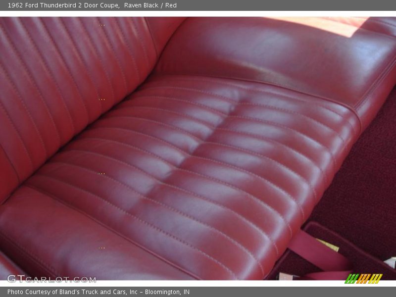 Raven Black / Red 1962 Ford Thunderbird 2 Door Coupe