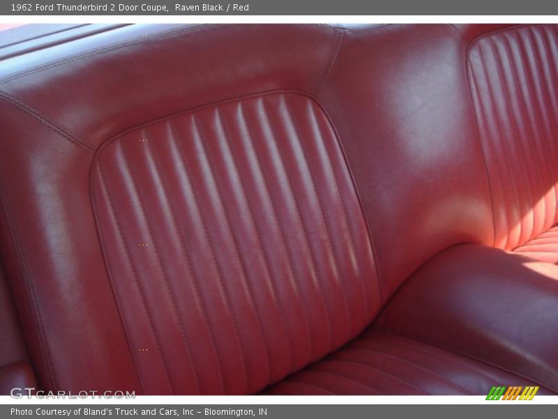 Raven Black / Red 1962 Ford Thunderbird 2 Door Coupe