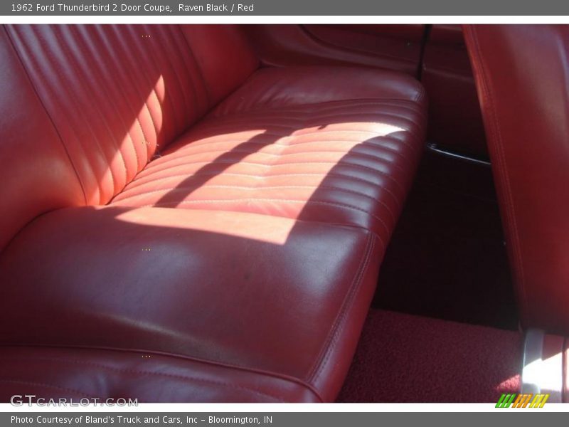 Raven Black / Red 1962 Ford Thunderbird 2 Door Coupe