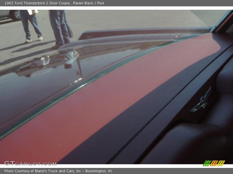 Raven Black / Red 1962 Ford Thunderbird 2 Door Coupe