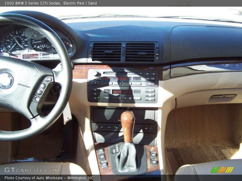 Electric Red / Sand 2003 BMW 3 Series 325i Sedan