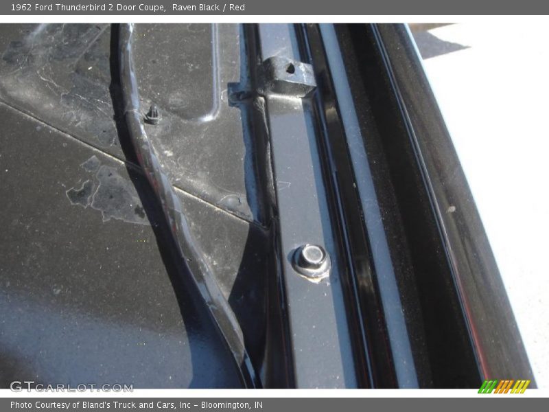 Raven Black / Red 1962 Ford Thunderbird 2 Door Coupe
