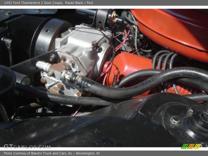 Raven Black / Red 1962 Ford Thunderbird 2 Door Coupe