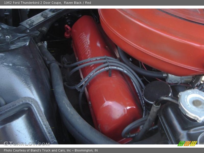 Raven Black / Red 1962 Ford Thunderbird 2 Door Coupe