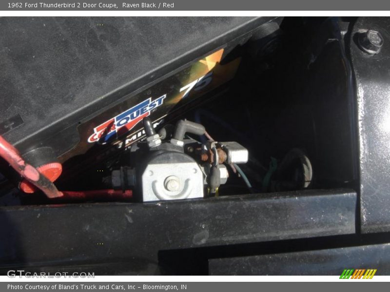 Raven Black / Red 1962 Ford Thunderbird 2 Door Coupe