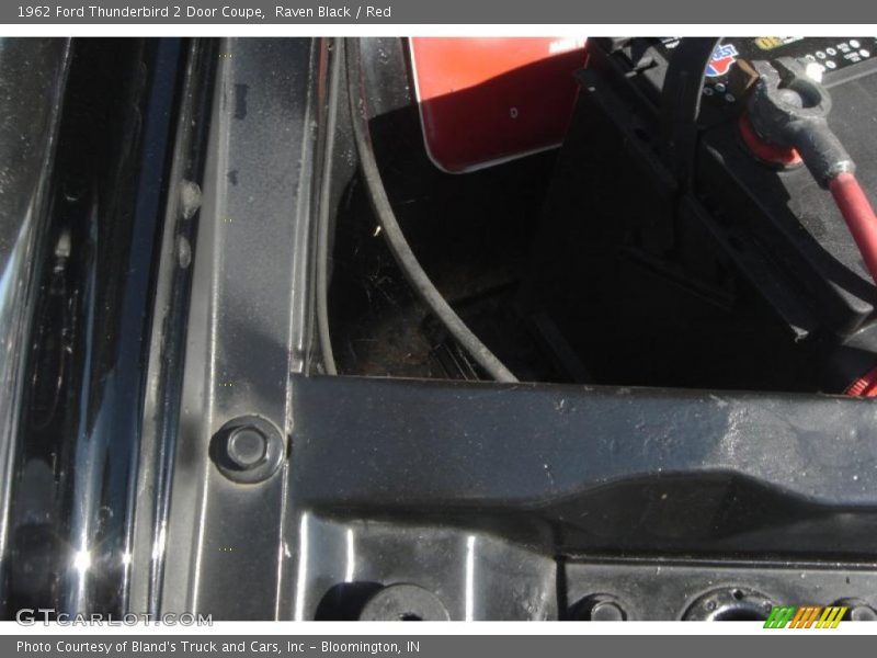 Raven Black / Red 1962 Ford Thunderbird 2 Door Coupe