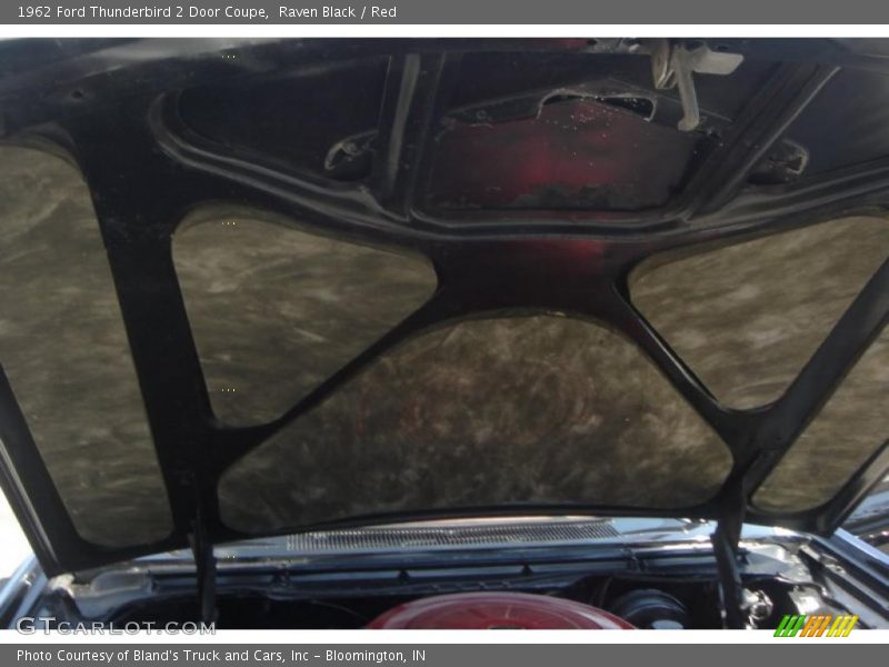 Raven Black / Red 1962 Ford Thunderbird 2 Door Coupe