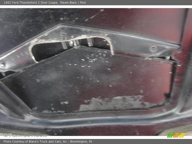 Raven Black / Red 1962 Ford Thunderbird 2 Door Coupe