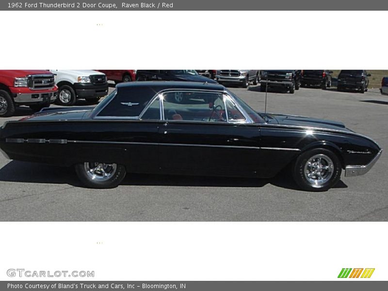 Raven Black / Red 1962 Ford Thunderbird 2 Door Coupe