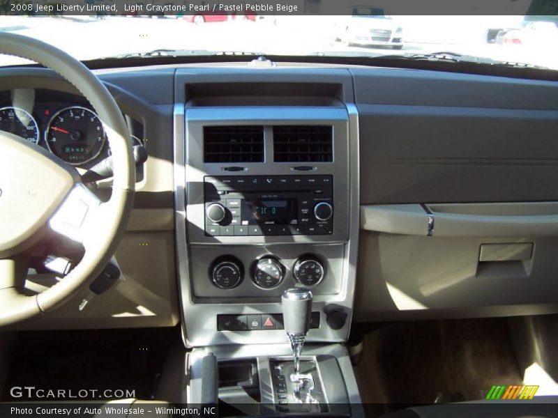 Light Graystone Pearl / Pastel Pebble Beige 2008 Jeep Liberty Limited