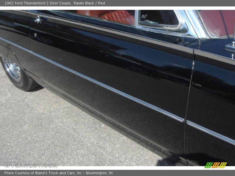 Raven Black / Red 1962 Ford Thunderbird 2 Door Coupe