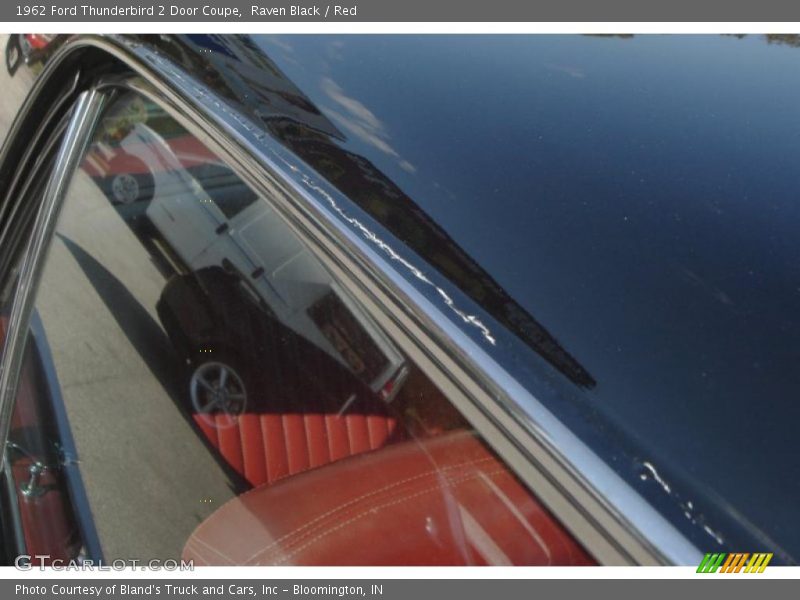 Raven Black / Red 1962 Ford Thunderbird 2 Door Coupe