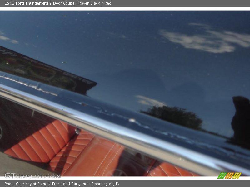 Raven Black / Red 1962 Ford Thunderbird 2 Door Coupe