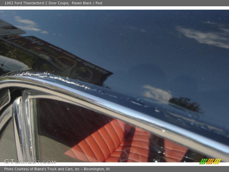 Raven Black / Red 1962 Ford Thunderbird 2 Door Coupe