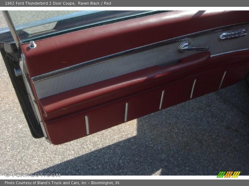 Raven Black / Red 1962 Ford Thunderbird 2 Door Coupe