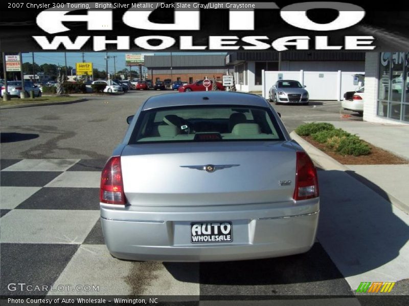 Bright Silver Metallic / Dark Slate Gray/Light Graystone 2007 Chrysler 300 Touring