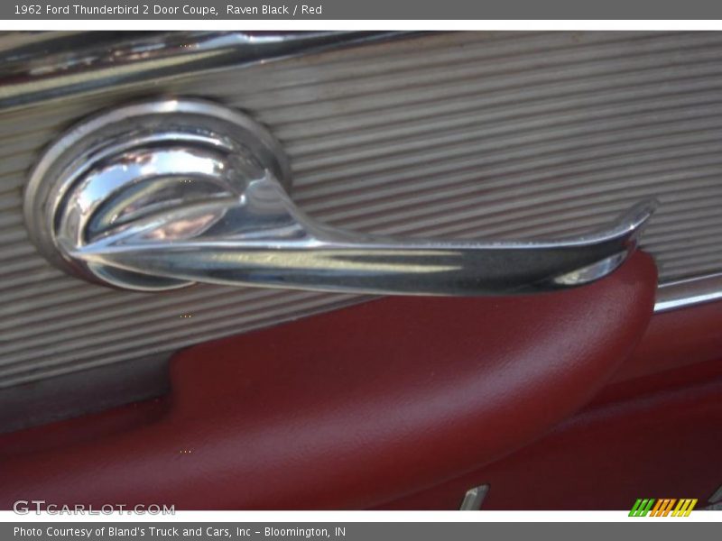 Raven Black / Red 1962 Ford Thunderbird 2 Door Coupe