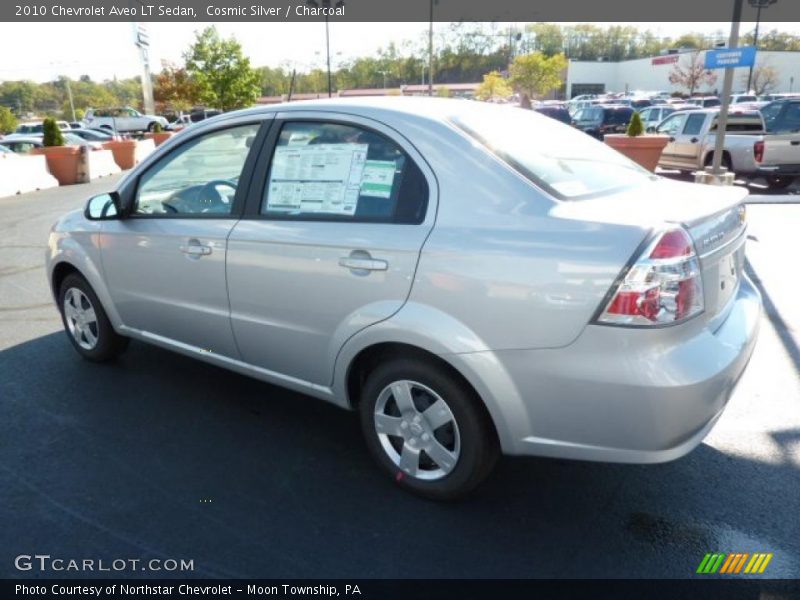 Cosmic Silver / Charcoal 2010 Chevrolet Aveo LT Sedan