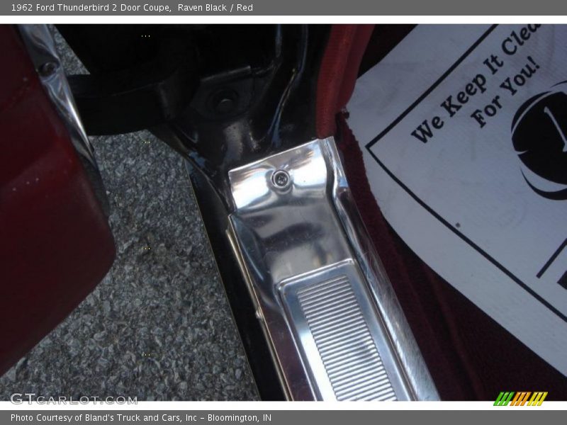Raven Black / Red 1962 Ford Thunderbird 2 Door Coupe